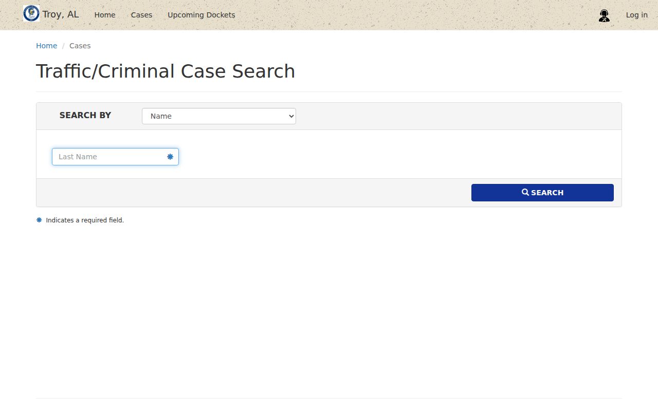 Pike County outstanding warrant search route for Troy Municipal Court